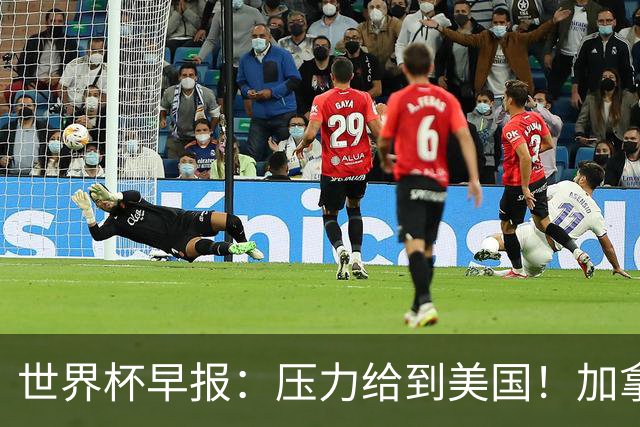 世界杯早报：压力给到美国！加拿大1-1波黑 本届东道主依旧不败